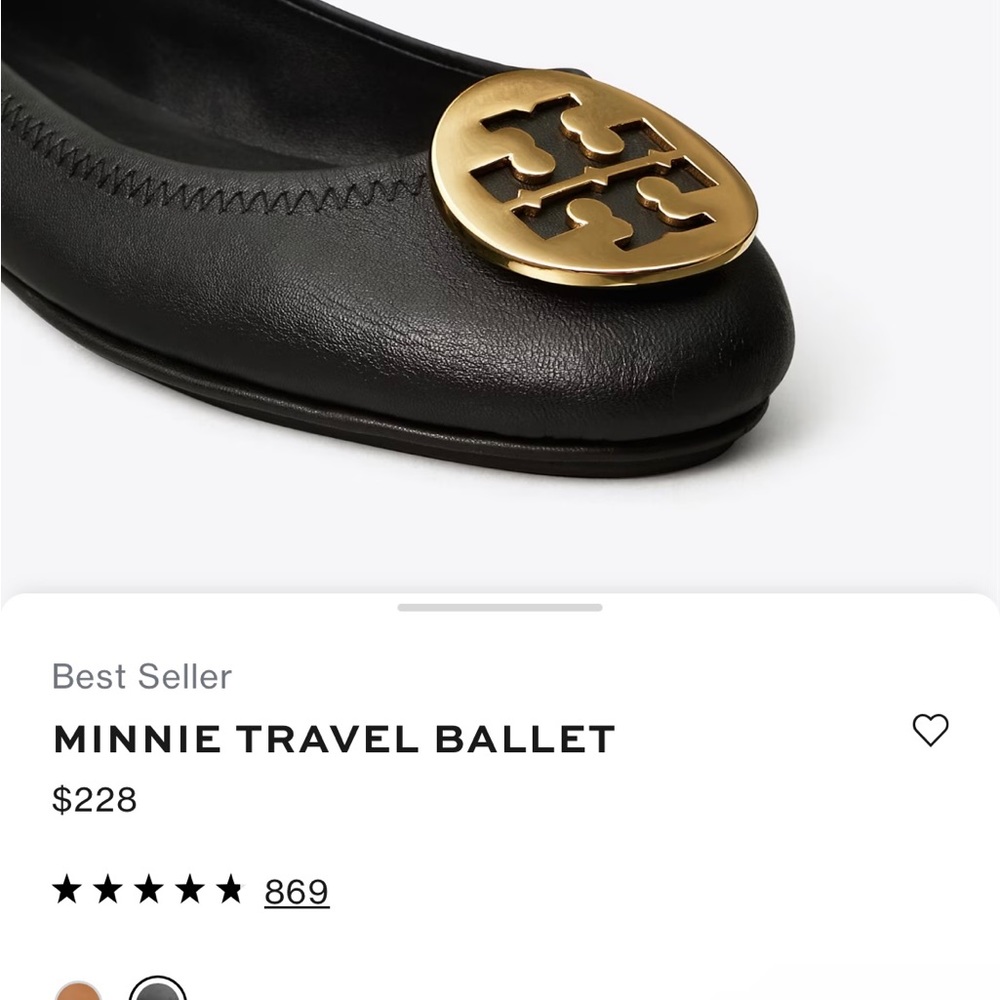 NWOT Tory Burch flats